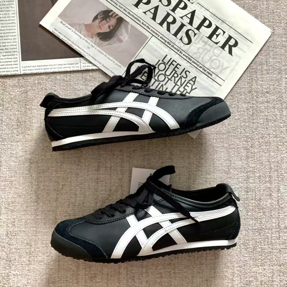 Onitsuka Tiger MEXICO 66 Men's Black Casual Sneakers